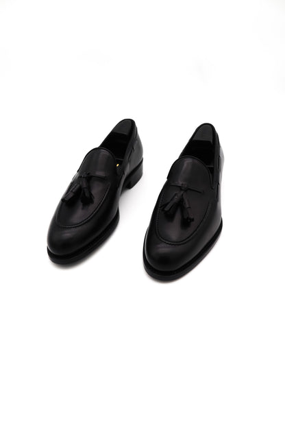 The Tassel Loafer - Black Calf