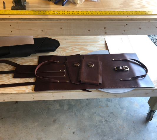 Custom Leather Briefcase