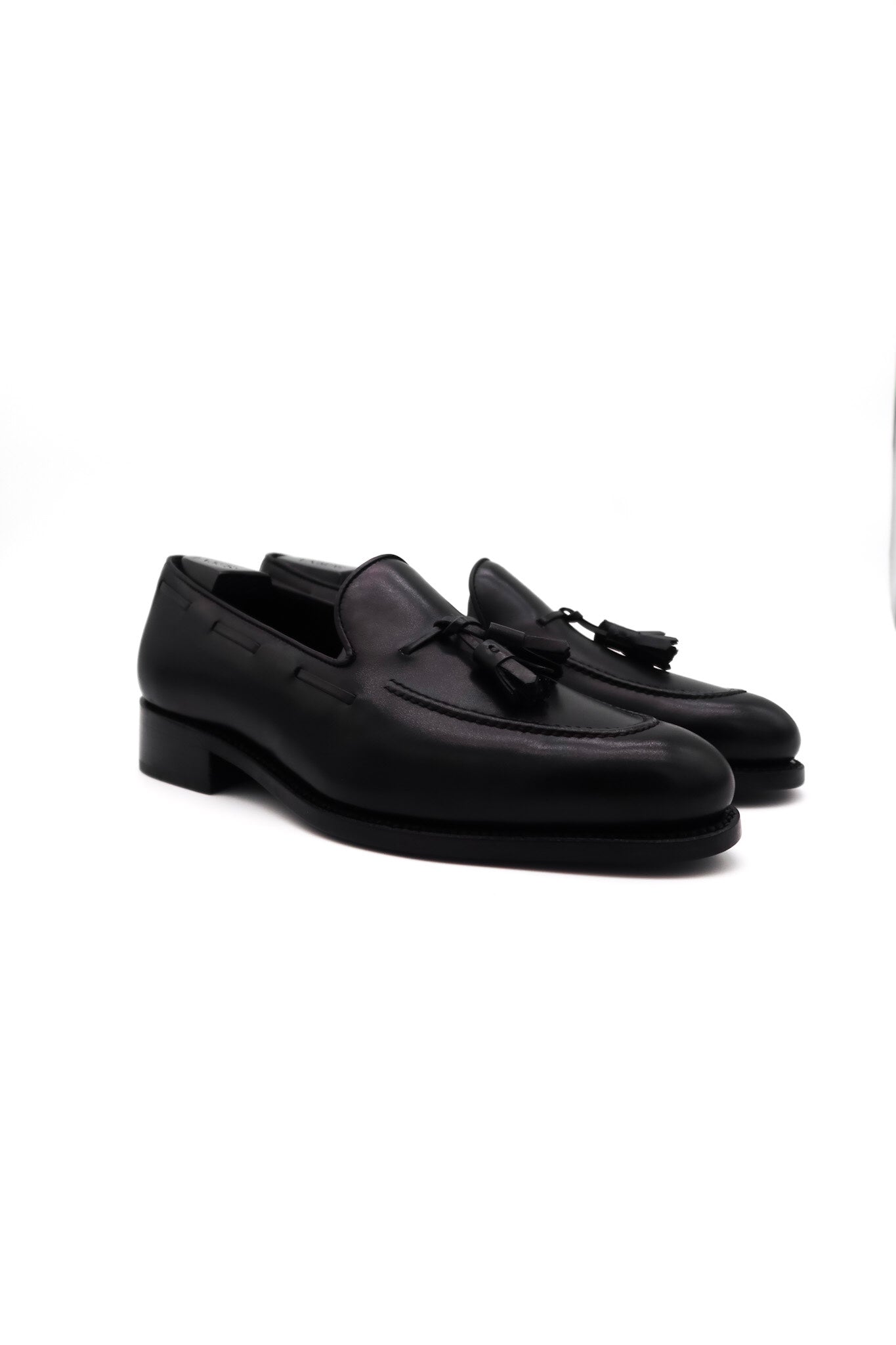 The Tassel Loafer - Black Calf