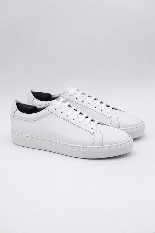 The Leather Sneaker - White